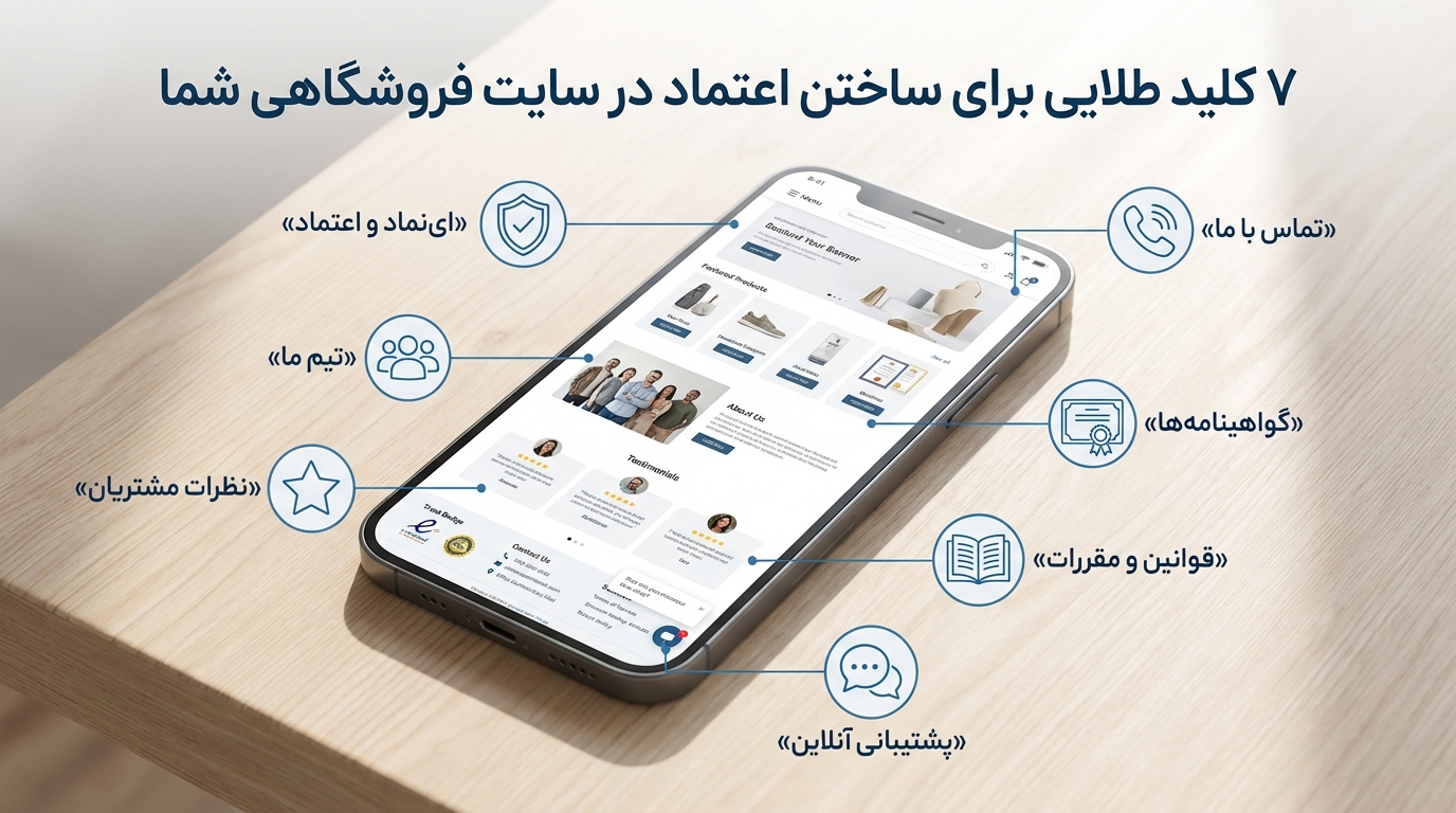 چرا فروش اینترنتی ندارم + لیست 7 المان مهم در سایتهای ایرانی