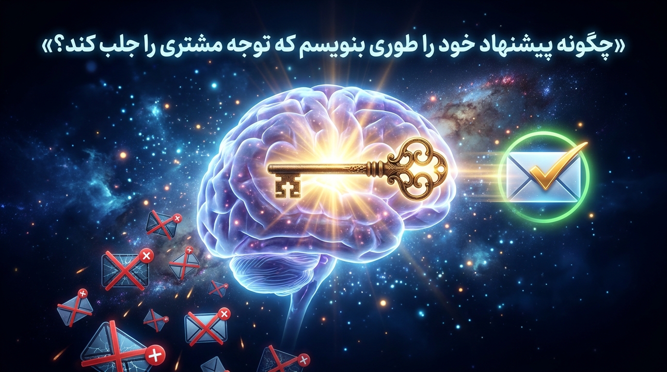 چگونه پیشنهاد خود را طوری بنویسم که توجه مشتری را جلب کند؟