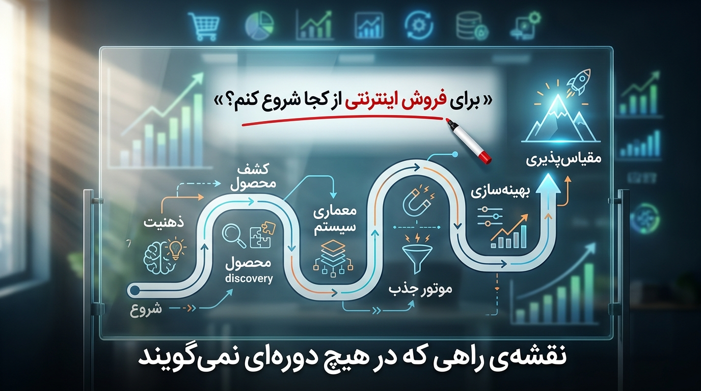 برای فروش اینترنتی از کجا شروع کنم؟