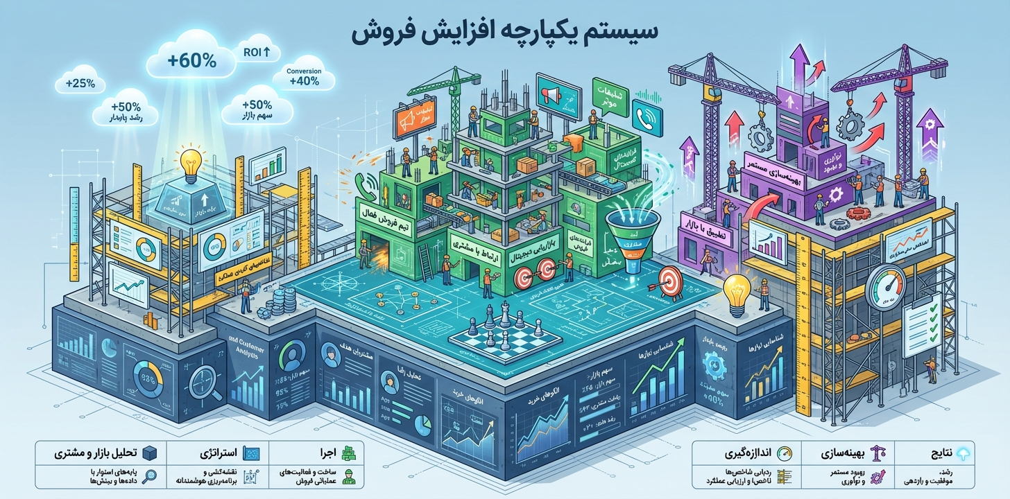 تکنیک های افزایش فروش : راهنمای عملی برای رشد تصاعدی