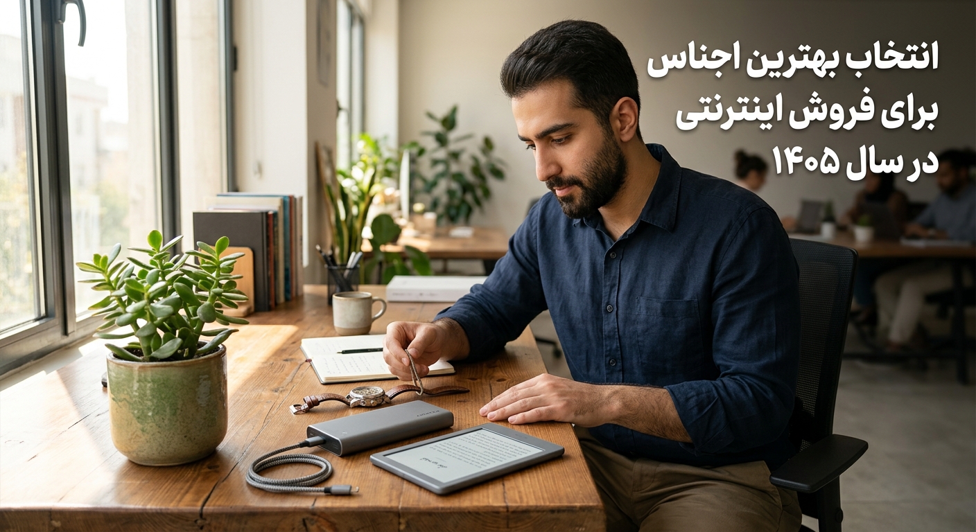 انتخاب بهترین اجناس برای فروش اینترنتی در سال ۱۴۰۵