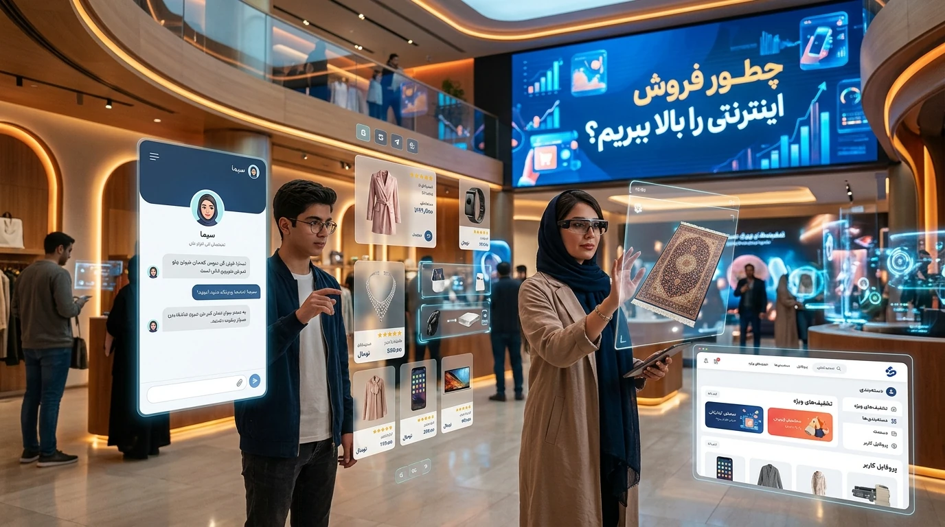چطور فروش اینترنتی را بالا ببریم؟