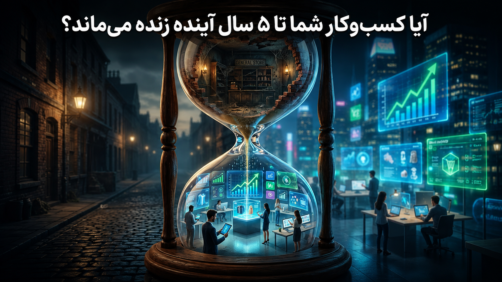 آیا کسب‌وکار شما تا ۵ سال آینده زنده می‌ماند؟