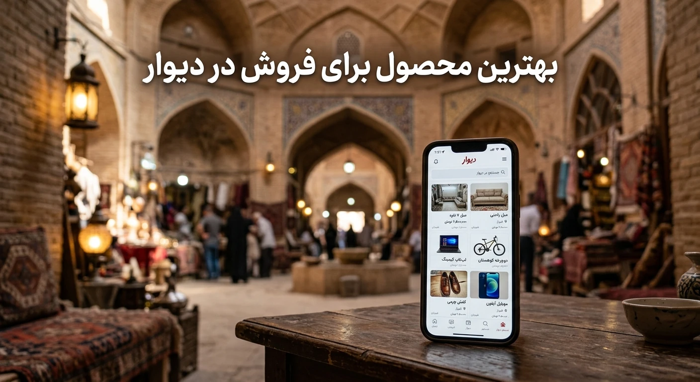 بهترین محصول برای فروش در دیوار