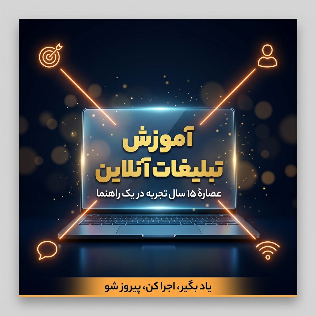 آموزش تبلیغات آنلاین ( نگاهی عمیق و متفاوت با تجربه 15 ساله)