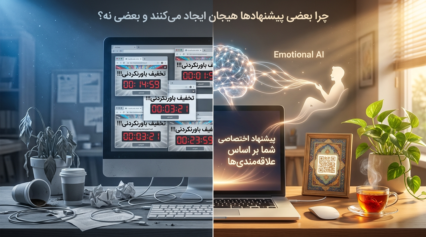 چرا بعضی پیشنهادها هیجان ایجاد می‌کنند و بعضی نه؟